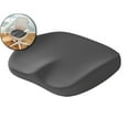 thumbnail image 1 of Memory Foam Seat Cushion 15.7"x14.6", Office Chair Cushion, Ergonomic Buttocks & Hip Support Pad, Non-Slip Base for Home, Desk, 1 of 6