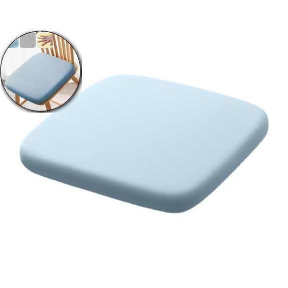 Memory Foam Seat Cushion – 15.7x15.7in Slow Rebound, Breathable Chair Pad for Office, Kitchen, Car & Classroom – Washable, Ergonomic Support Pillow