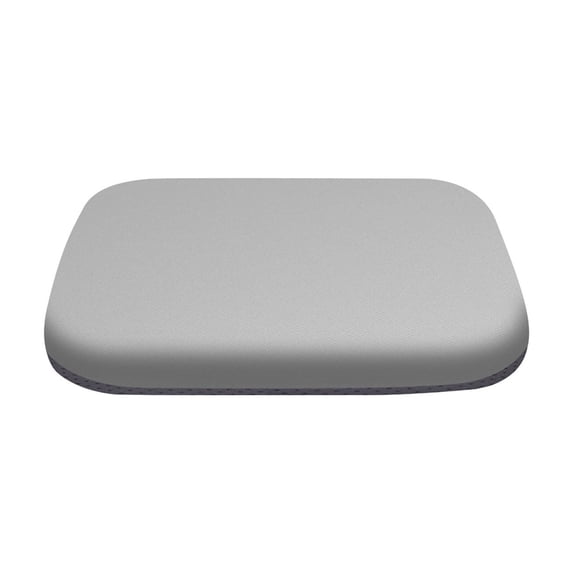 Memory Foam Seat Cushion Desk Chair Pad Non-Slip Breathable Support For Office Dining Car Compact 13.8 Inch Gray