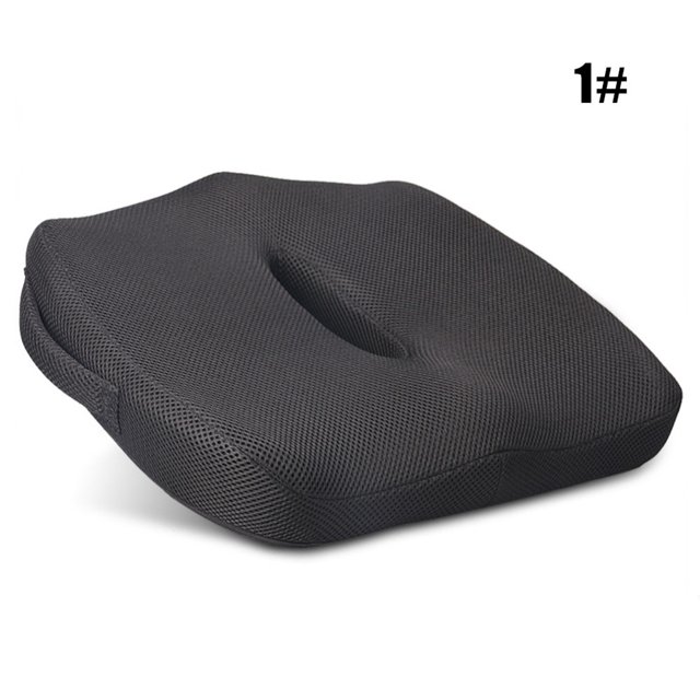 Memory Foam Seat Cushion Nerve Pain Back Sciatica Pain Relief Hip