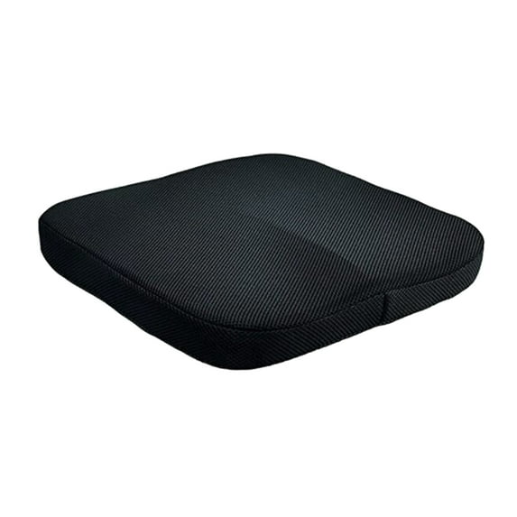 Memory Foam Seat Cushion Non-Slip for Car Seat Most Chairs Black Mesh