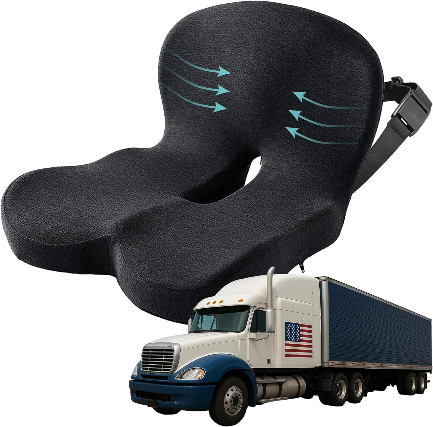 Inspiring Seat Cushion Truck Driver Images