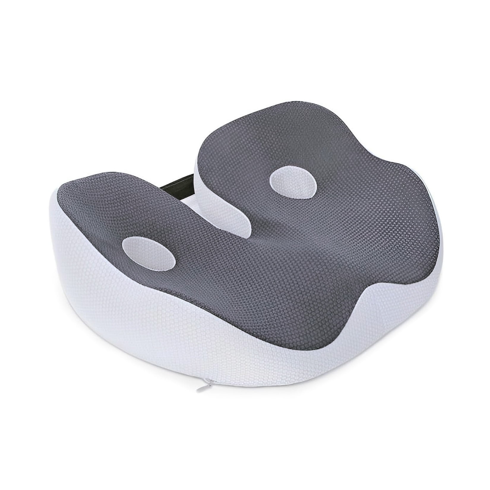 Memory Foam Seat Cushion for Office Chair Ergonomic Coccyx Cushion with Dual Hole Design Sciatica Relief Cushion Non Slip for Office Car Wheelchair