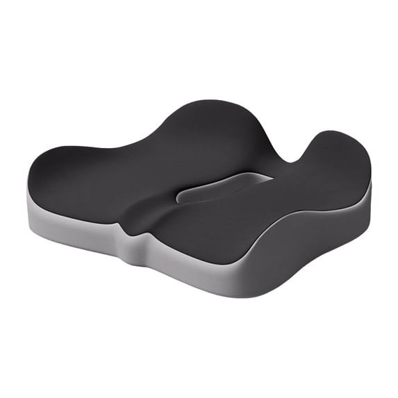 Memory Foam Seat Cushion with Coccyx Support for Tailbone and Ergonomic Sitting Comfort