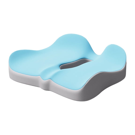 Memory Foam Seat Cushion for Tailbone and Coccyx Support Breathable - Chair Pad for Car and Wheelchair