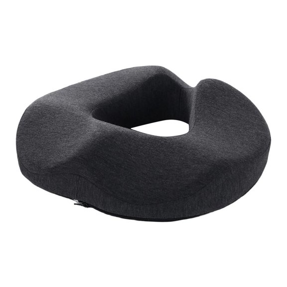 Memory Foam Seat pad for Tailbone Relief - Breathable, Non-Flat Design!