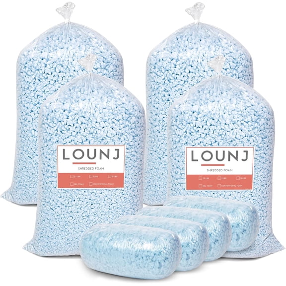 Memory Foam Shreds by LOUNJ