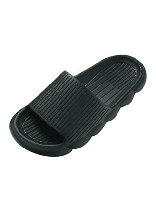 Rubber Slippers for Men Indoor Comfy Slippers for Men Memory Foam Men  Slippers Fashion Versatile Indoor And Outdoor Universal Slippers Flat