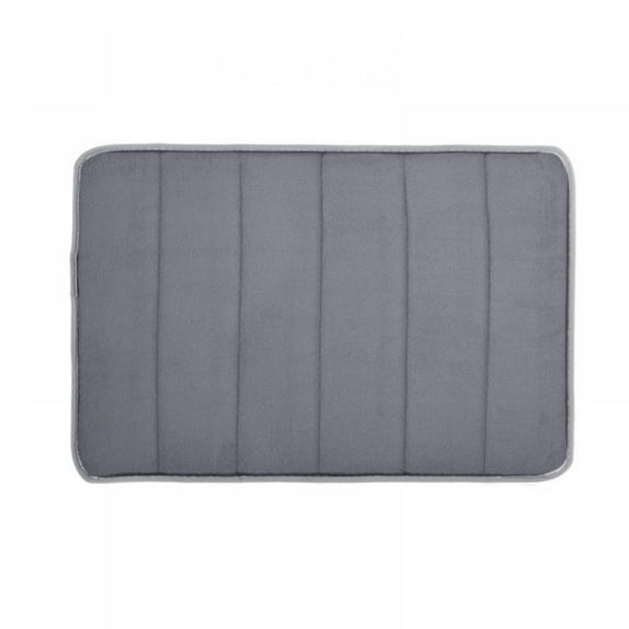 Memory Foam Soft Bath Mats Non Slip Absorbent Bathroom Rugs Rubber Back Runner Mat for Kitchen Bathroom Floors 17" x 27"