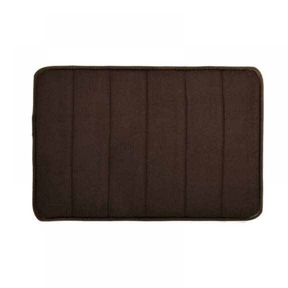 Memory Foam Soft Bath Mats Non Slip Absorbent Bathroom Rugs Rubber Back Runner Mat for Kitchen Bathroom Floors 17" x 27"