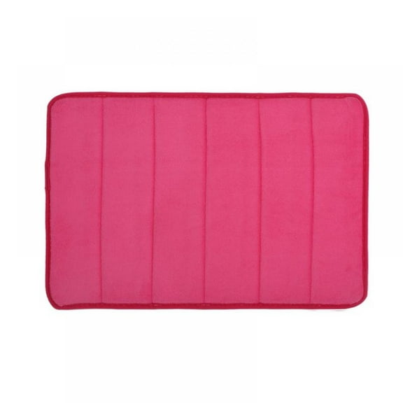 Memory Foam Soft Bath Mats Non Slip Absorbent Bathroom Rugs Rubber Back Runner Mat for Kitchen Bathroom Floors 17" x 27"