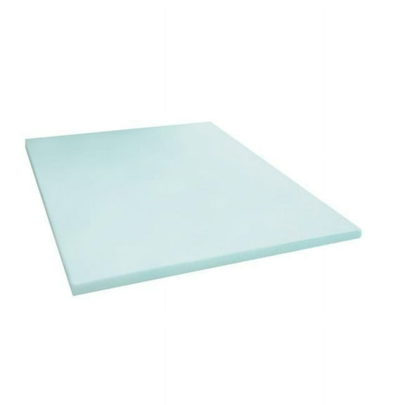 Memory Foam Solutions  Expanda Mattress Pad Cover  King Size 4 Inch Thick Gel Swirl Visco Elastic Memory Foam Mattress Bed Topper Made in the USA