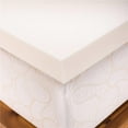 thumbnail image 1 of Memory Foam Solutions UBSPUMQ2802 Queen Size 2 Inch Thick  Medium Firm Conventional Polyurethane Foam Mattress Pad Bed Topper Made in the USA, 1 of 2