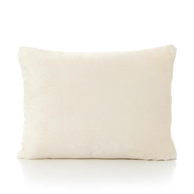 Memory Foam Toddler Pillow with Free Pillow Case, Cream