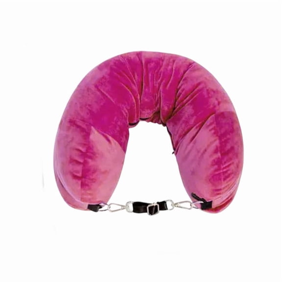 Memory Foam Travel Neck Pillow, Contou U Shape Head Support Pillow with Removable Washable Cover, Orthopedic Cervical Support for Airplane, Car, Office, Home Use, Portable and Ergonomic