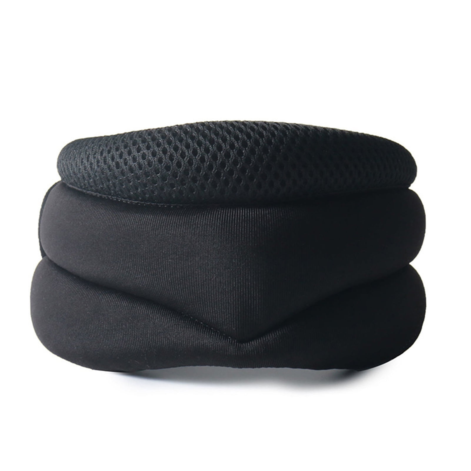 Memory Foam Travel Pillow Adjustable Hook Loop Design Office Household Neck Support Airplanes Sleeping Neck Pillow