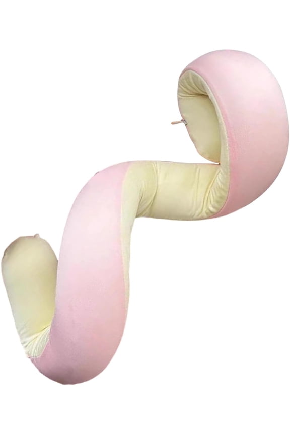 Memory Foam Travel Pillow,Adjustable Spiral Wrapping Cushion Headrest | Lightweight Neck Pillow for Travel,for Home Office Car Rides Airplane Road Trip Camping Sleeping Head Chin Support