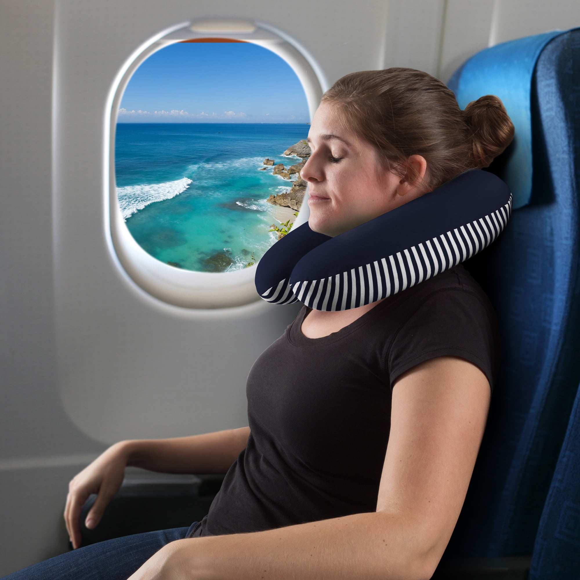 Travel pillow with extra neck best sale support