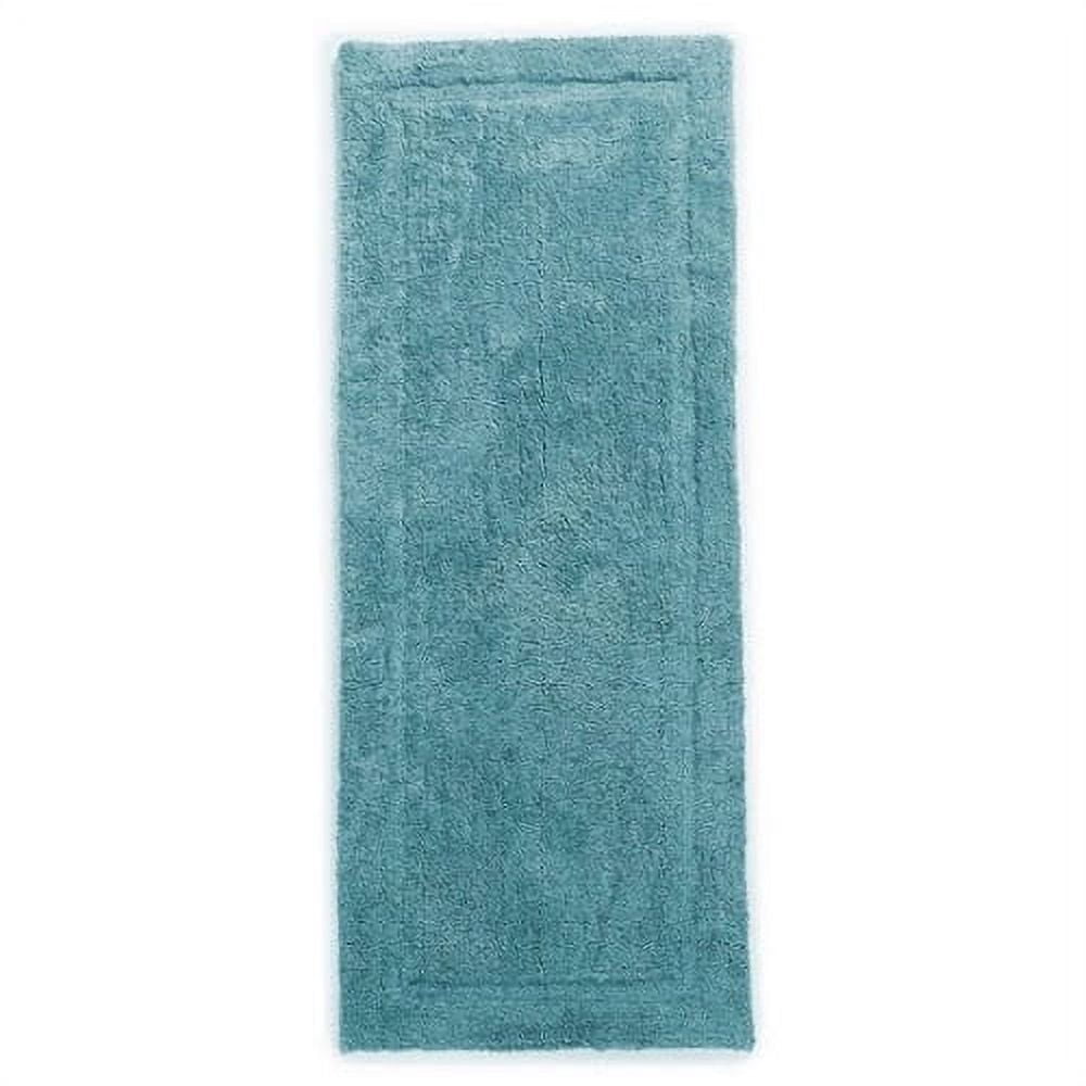 Memory Foam Tufted Bath Runners-Teal - Walmart.com