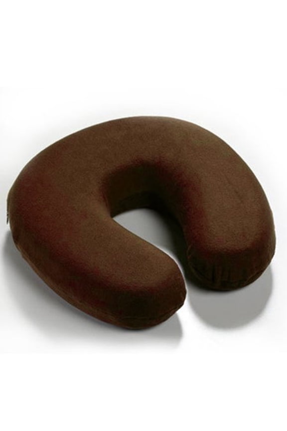 Memory Foam U-shaped Neck Support Pillow Resting Head Neck Soft Travel Pillow for Business Office Train Rest