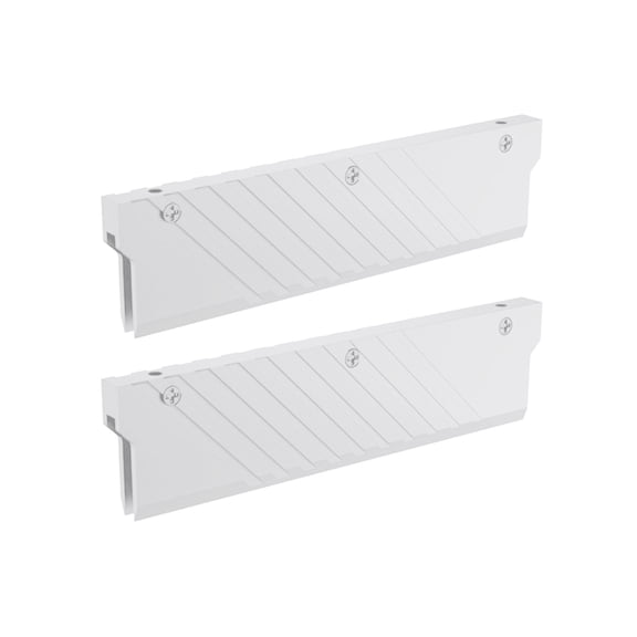 Memory Heat Sink 134x34x8mm Aluminum Memory Coolers DDR5 Heatsink for Computer Water Cooling Easy Installation