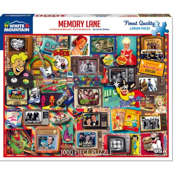 Memory Lane - 1000 Piece Jigsaw Puzzle