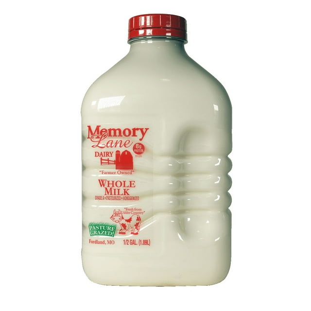 Memory Lane Dairy Whole Milk, 64oz