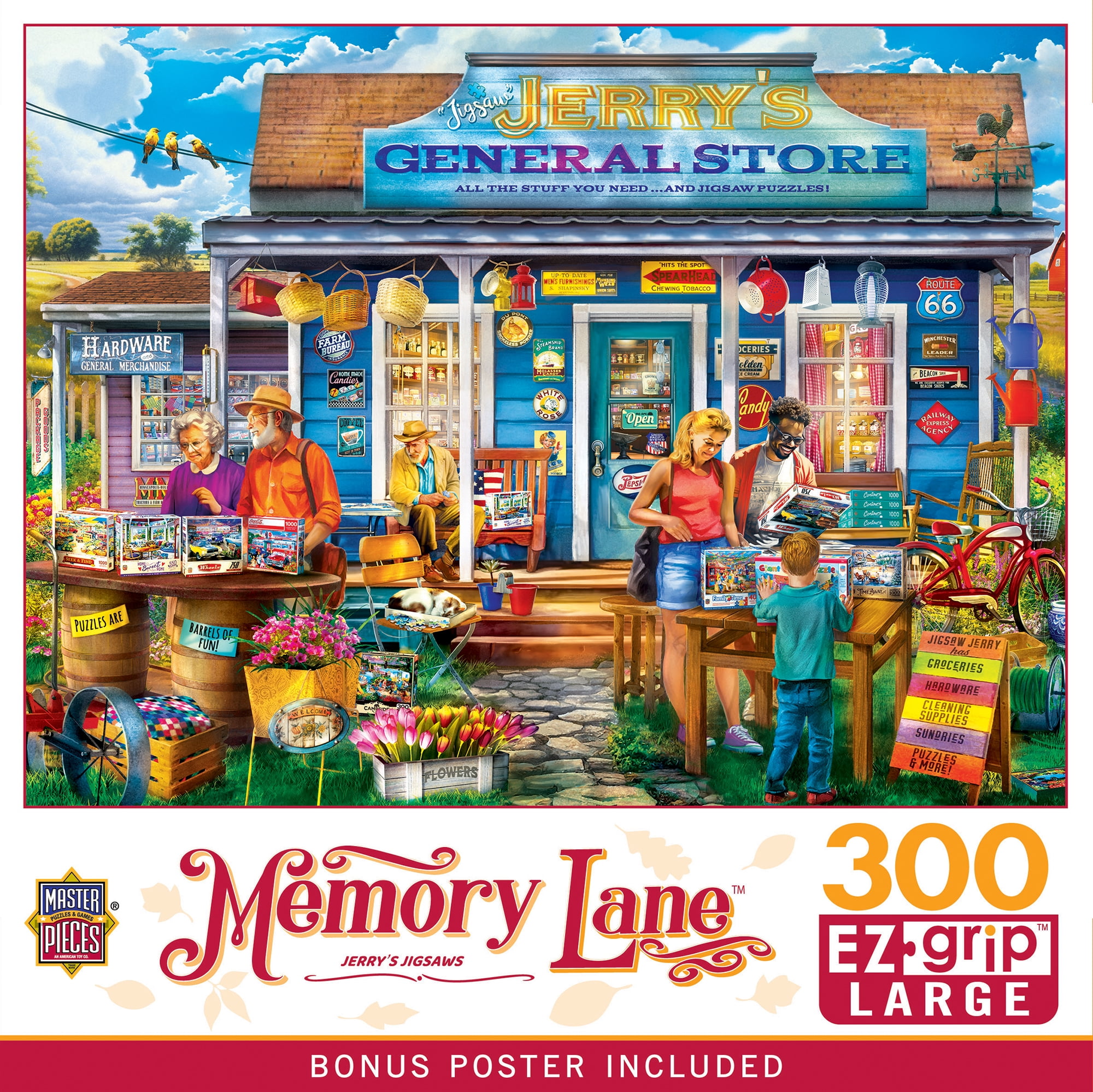 Memory Lane - Jerry's Jigsaws 300 Piece EZ Grip Puzzle