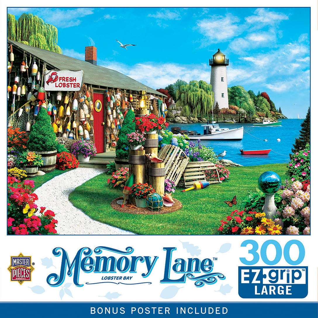 Memory Lane - Lobster Bay 300 Piece EZ Grip Puzzle