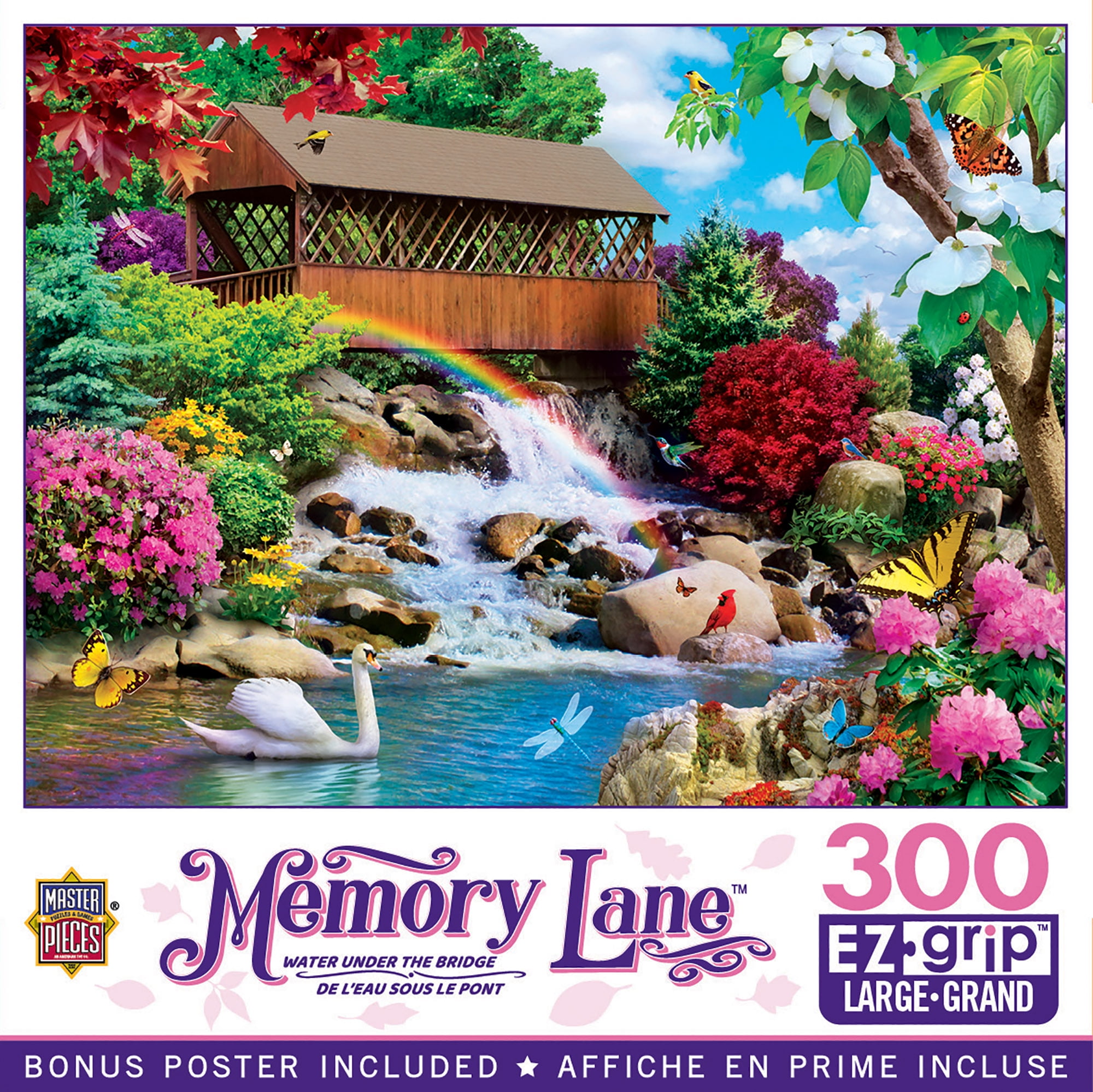 Memory Lane - Water Under the Bridge 300 Piece EZ Grip Puzzle