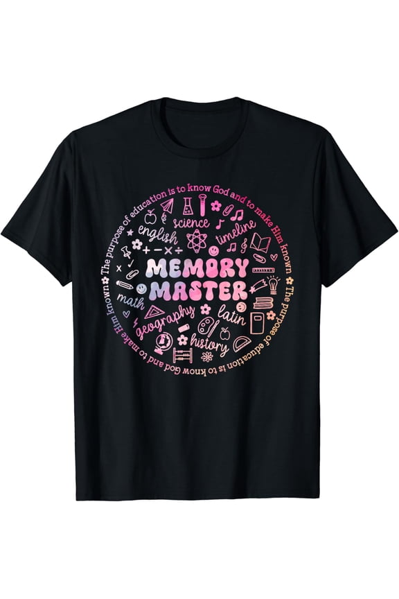 Memory Master Classical Conversation Homeschool Mom T-Shirt Unisex S-5XL Hot Trending Shirt, Vintage Birthday Gift