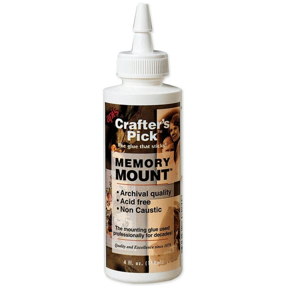 Memory Mount-4oz, Pk 3, API