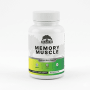 Memory Muscle, Premium Memory Support Supplement with Nootropics for Enhanced Focus & Mental Clarity - Featuring B12 for an Added Energy Boost