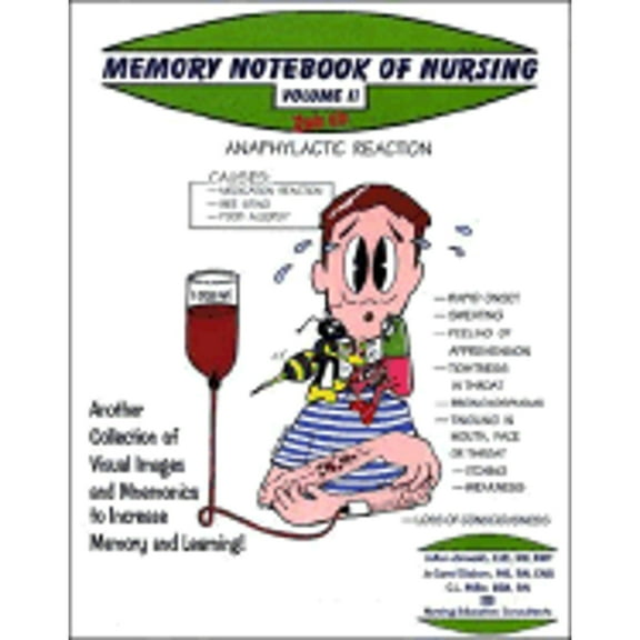 Pre-Owned Memory Notebook of Nursing: A New and Different Collection of Visual Images: 2 Paperback