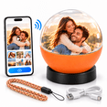 Memory Orb, WiFi Crystal Photo and Video Display Sphere with App ...