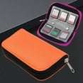 thumbnail image 1 of GBAYXJ 22 Slots SD Memory Card Storage Zipper Case Protector Holder Wallet(Orange), 1 of 4