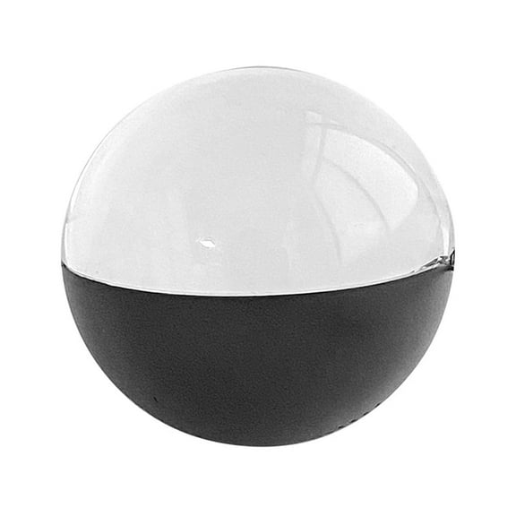 Memory Pearl Dream Sphere Ball Plastic Sphere Creative Video Music Support Birthday Gift Crystal Ball with Transparent Dome Lid Black