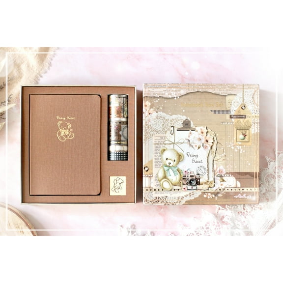 Memory Place Bullet Journal Notebook Box-Beary Sweet