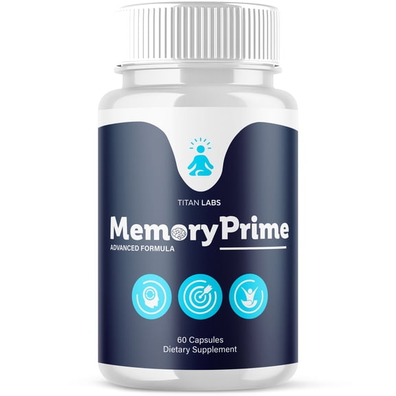 Memory Prime Advanced Brain Support Formula Supplement MemoryPrime 60 Capsules