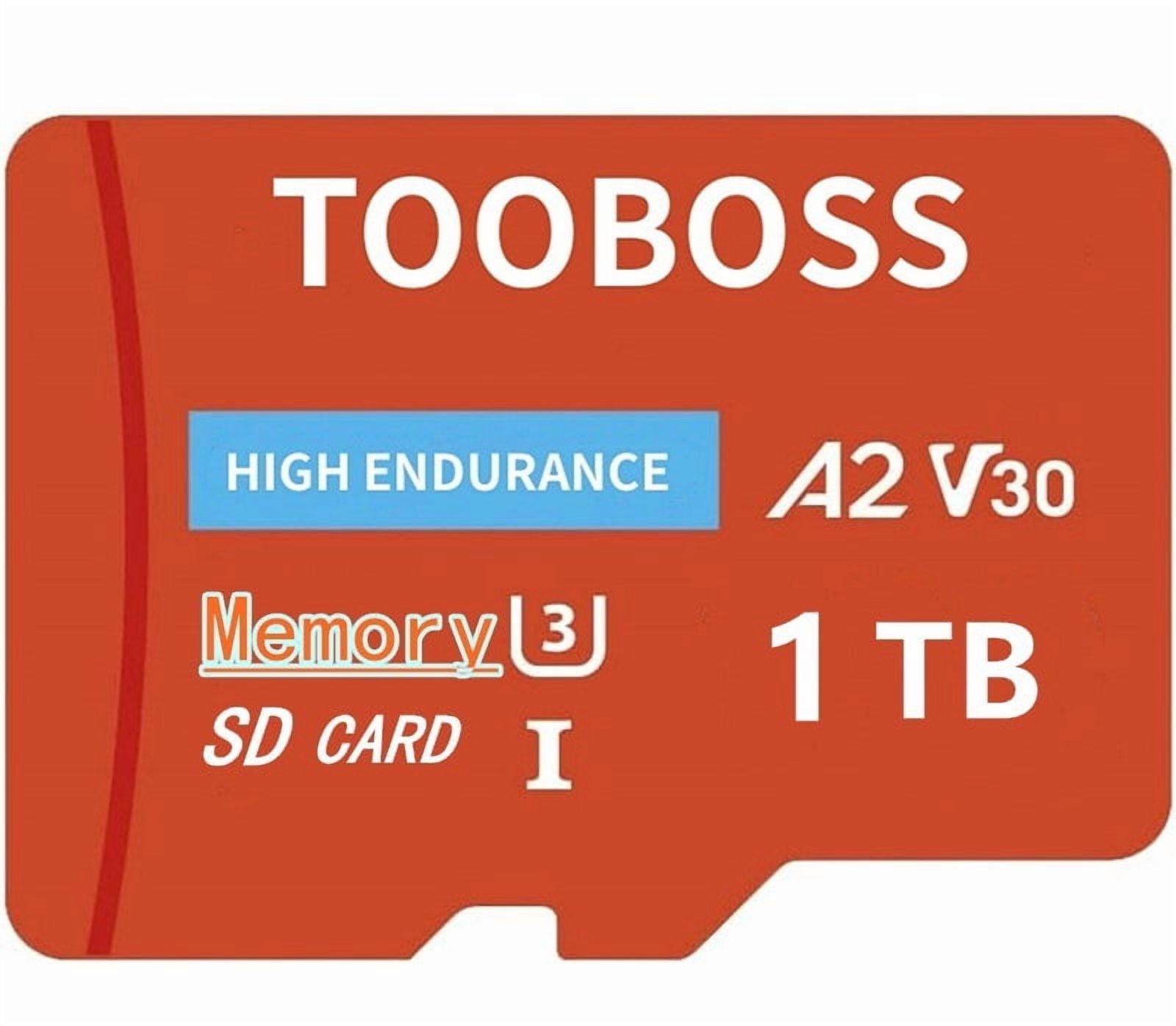 Memory SD Cards 1TB TF Card Reader Class 10 High Speed for Smartphone/Surveillance/Camera/Tablet pad/laptop etc