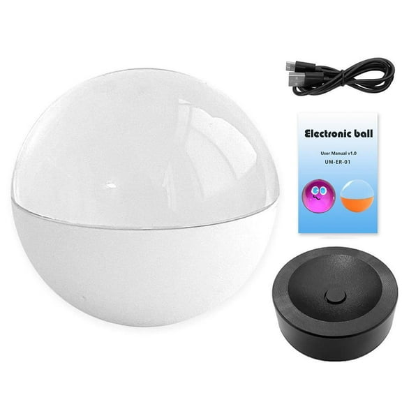 Memory Sphere Lamp, 3D Ultrasound Crystal Ball Digital Photo Album, Ultrasound Video Lamp Balls, Crystal Ball Digital Video Display, Customizable LED Photo & Sphere, for Couples,Pets, Memory Gift