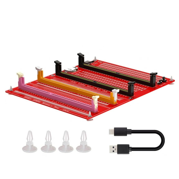 Memory Tester DDR3/DDR4/DDR5 RDIMM/UDIMM Memory Tester with LED Indicator