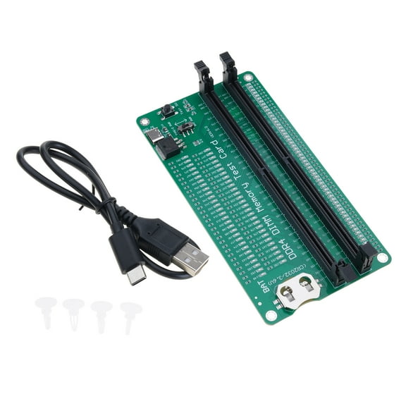 Memory Tester Memory Diagnostic Analyzers Desktop DDR4 DIMM Tester Card Board for Desktop Servers Computers