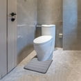 Memory U Shaped Pad Toilet Mat Toilet Mat Foot Mat Bathroom Room
