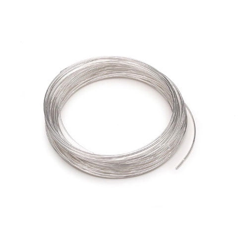 Silver Memory Wire Beadalon 347B-050 Silver Plated Memory Wire Bracelet, 1/2-Ounce/Pkg ...