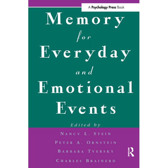 Memory for Everyday and Emotional Events, (Paperback)