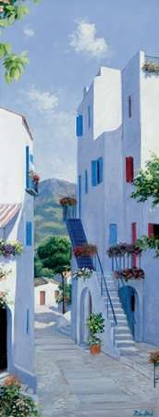 Memory lane Canvas Art - Peter Motz (10 x 20)