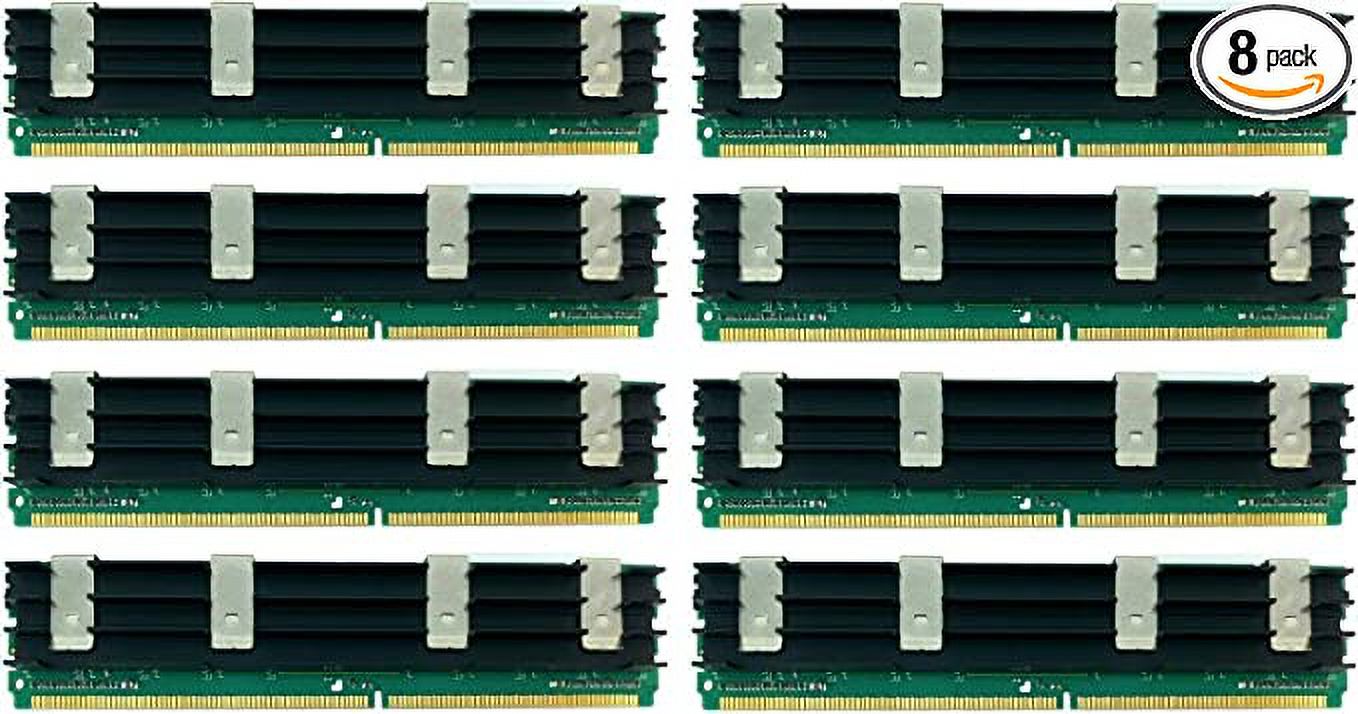 PC2-6400F 8GB 2枚 計16GB FBDIMM [D2F#11] MemoryMasters 16GB (8X 2GB) DDR2 PC2-6400F 800MHz ECC Fully