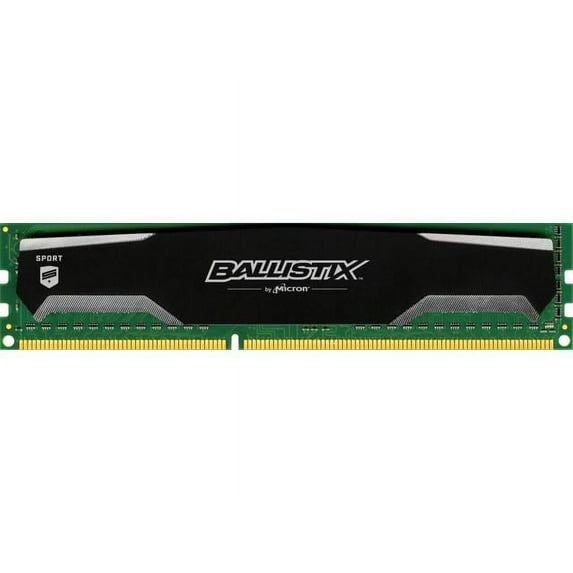 MemoryMasters Ballistix Sport 4GB Single DDR3 1600 MT/s (PC3-12800) UDIMM 240-Pin Memory - BLS4G3D1609DS1S00