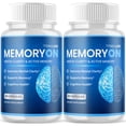MemoryOn Advanced Brain Support Formula Supplement Memory On 120 ...